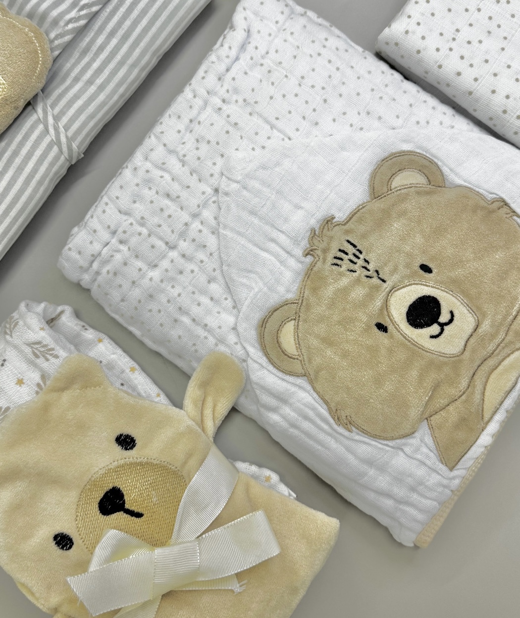 kit enxoval ursinho 7 peças - Imagem 4