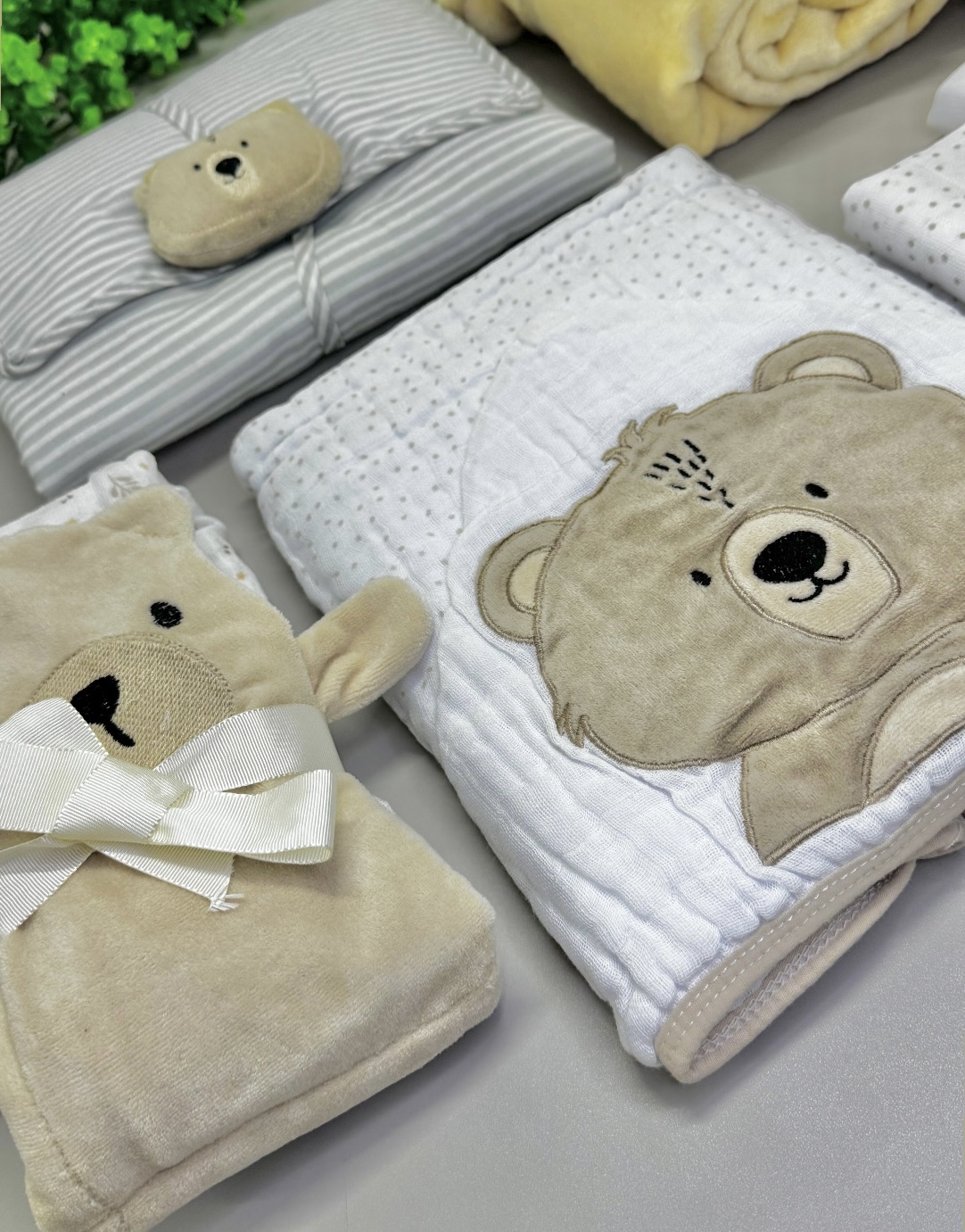 kit enxoval ursinho 7 peças - Imagem 13