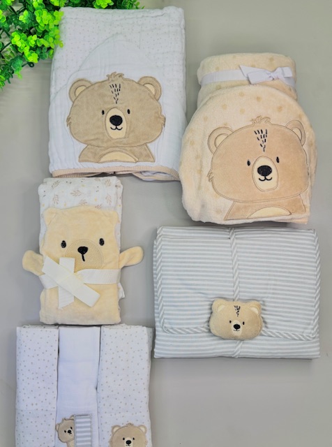 kit enxoval ursinho 7 peças