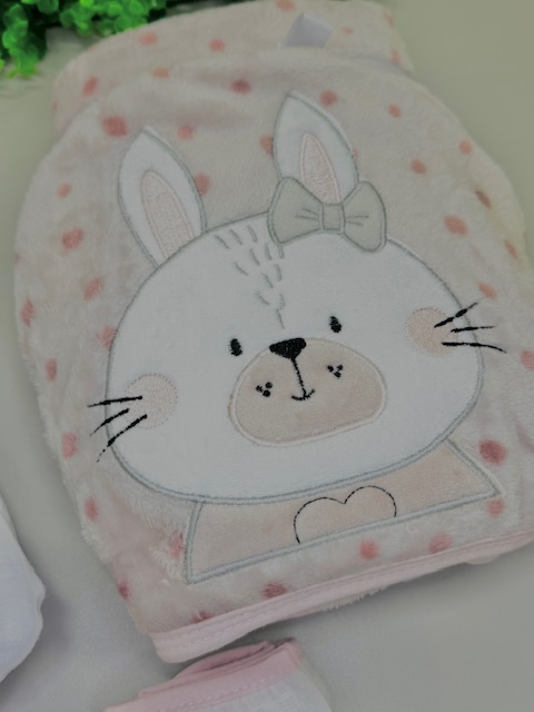 kit enxoval coelhinha 5 peças - Imagem 4