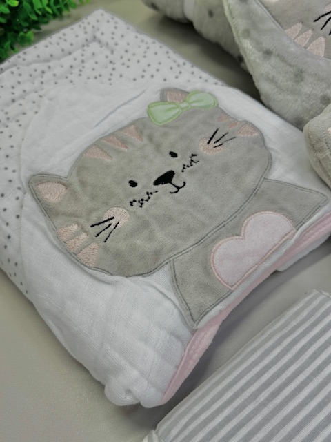 kit enxoval gatinha 5 peças - Imagem 6