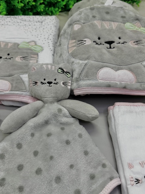 kit enxoval gatinha 5 peças - Imagem 8