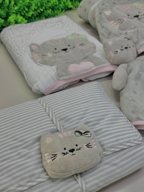 kit enxoval gatinha 5 peças - Imagem 15