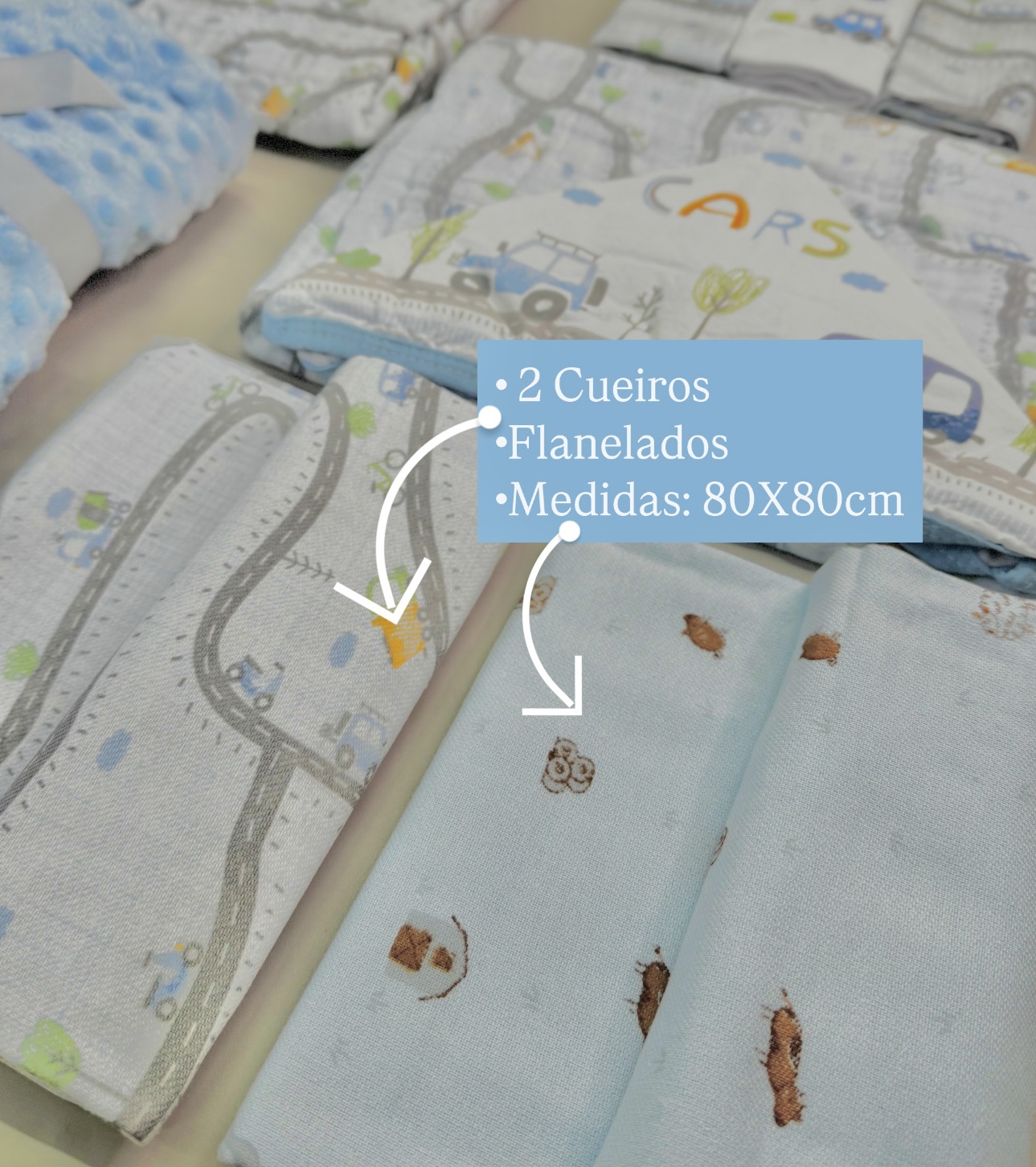 Kit enxoval Tema Carrinho 8 peças - Imagem 4