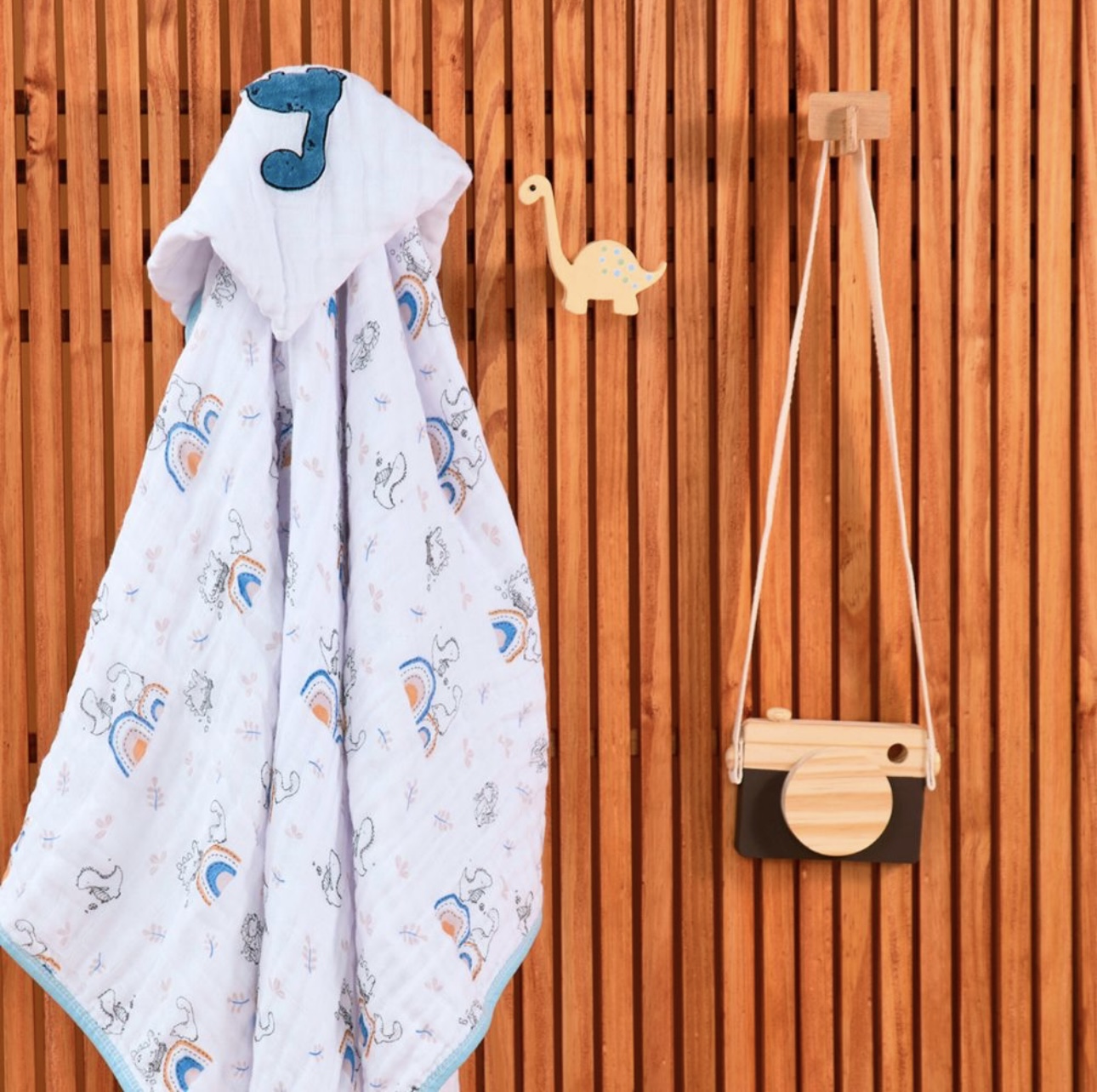 Kit enxoval premium 6 peças - Tema Dino - Imagem 2