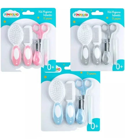 kit higiene 5 pçs pimpolho