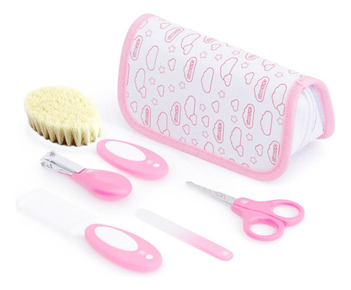 kit higiene 5 pçs+necessarie pimpolho cerdas naturais - Imagem 9