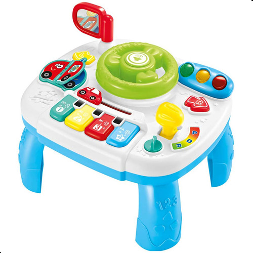 mesa de atividades 2 em 1 pimpolho carrinho de corrida