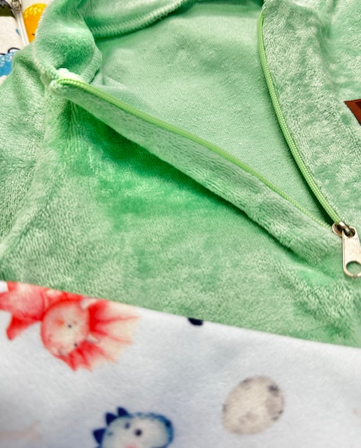 Kit 3 macacão de zíper Dino| TAM P - Imagem 6