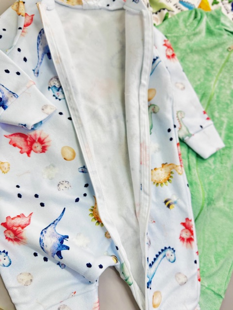 Kit 3 macacão de zíper Dino| TAM P - Imagem 5