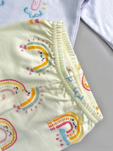 Conjunto Body + Calça Tilly Baby Arco Iris| TAM: RN - Imagem 3