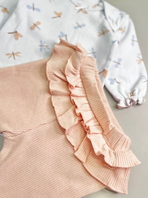 Conjunto Body + Calça Tilly Baby Bege| TAM: RN - Imagem 3