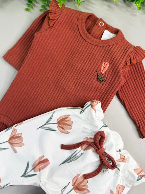 Conjunto Body + Calça Tilly Baby| TAM: RN - Imagem 6