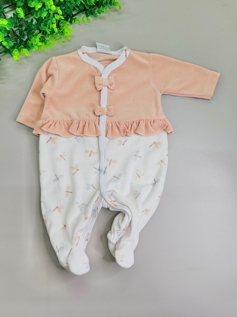 Macacão Tilly Baby com Estampa de Libélulas-TAM:RN