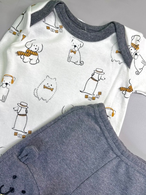 Conjunto Body + Calça Cachorrinho Tilly| TAM: RN - Imagem 4