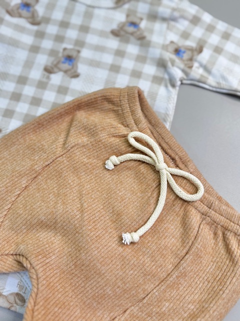 Conjunto Body + Calça Ursinho Tilly Baby| TAM: RN - Imagem 5