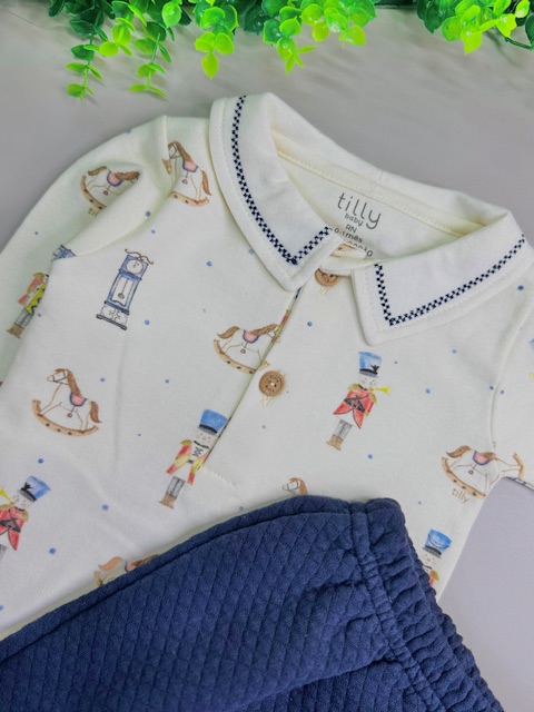 Conjunto Tilly baby Body + Calça| TAM: RN - Imagem 2