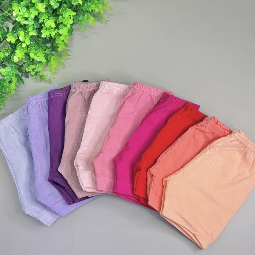 10 bermudas femininas-kit 10 peças cores sortidas-3RN-3P-2M-2G
