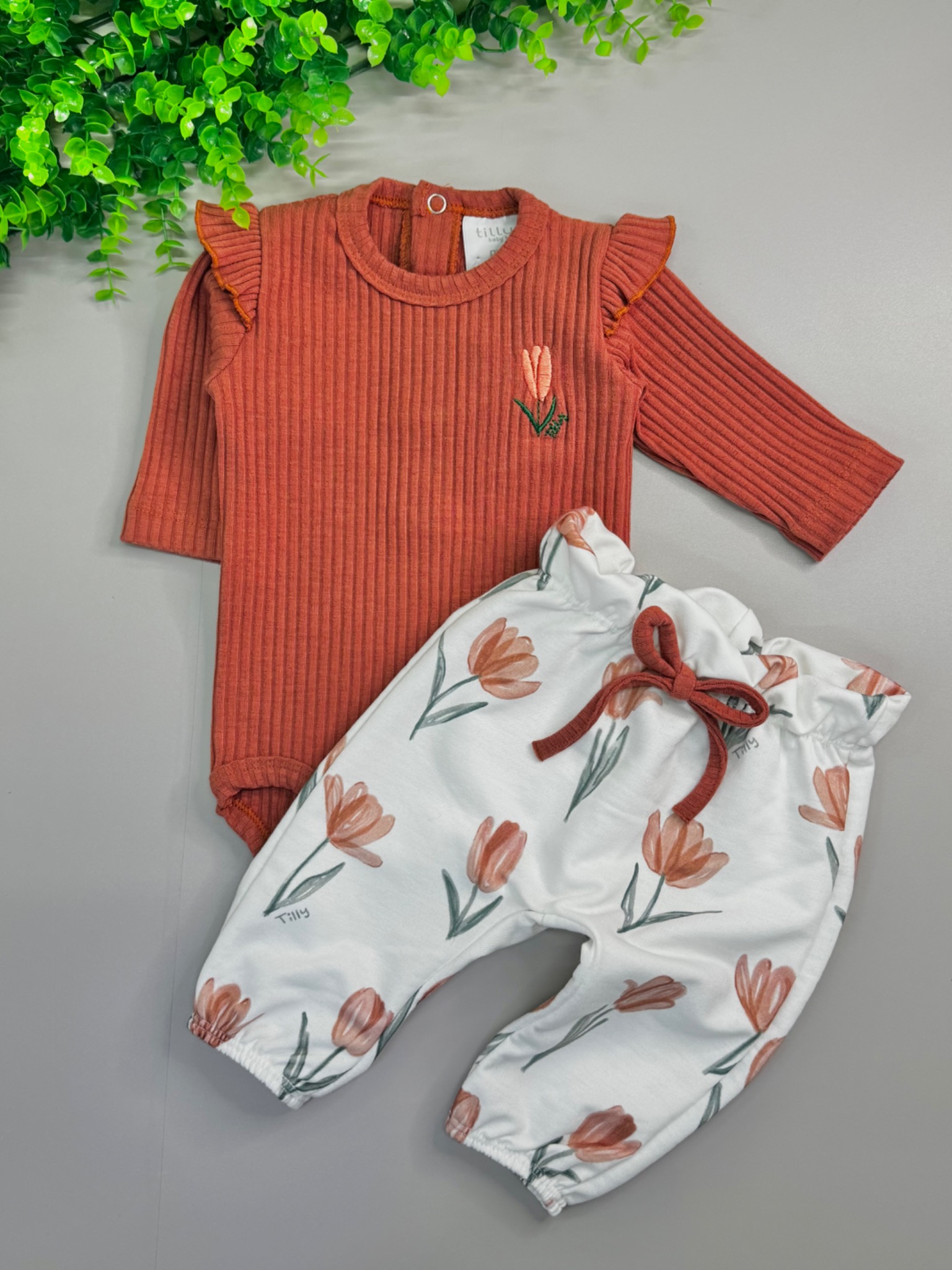 Conjunto Body + Calça Tilly Baby| TAM: RN - Imagem 2