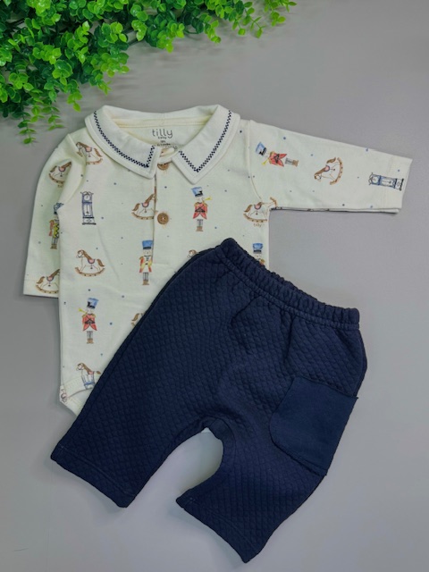 Conjunto Tilly baby Body + Calça| TAM: RN - Imagem 4