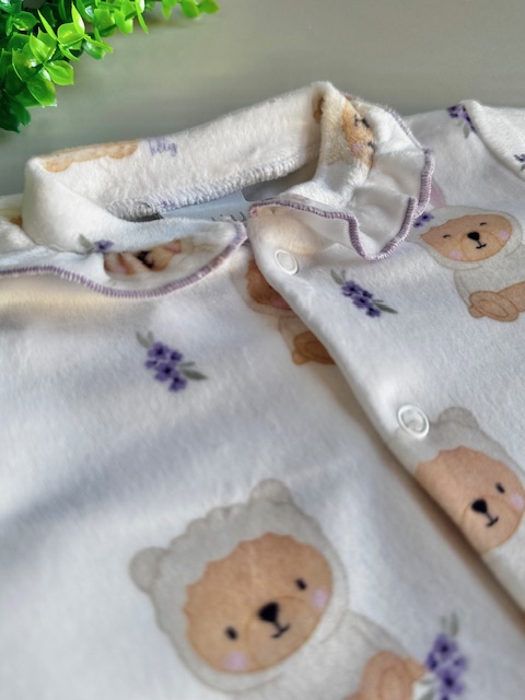 Macacão Tilly Baby - Ursinhos com Orelhinhas| TAM:RN - Imagem 2