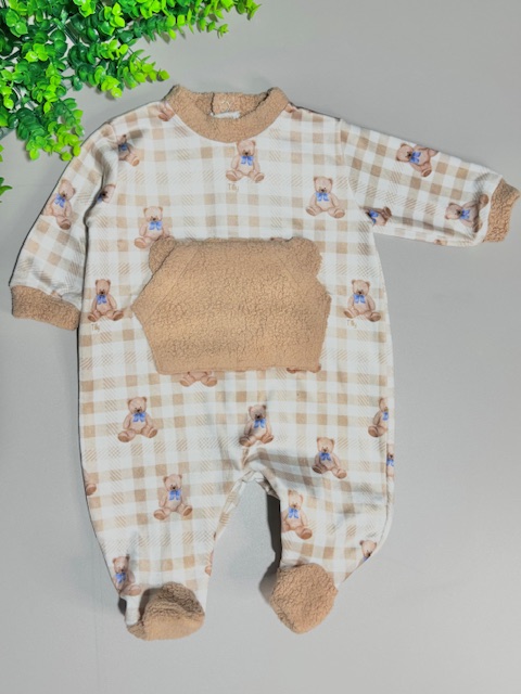 Macacão Plush com ursinho ted – RN-Tilly Baby - Imagem 2