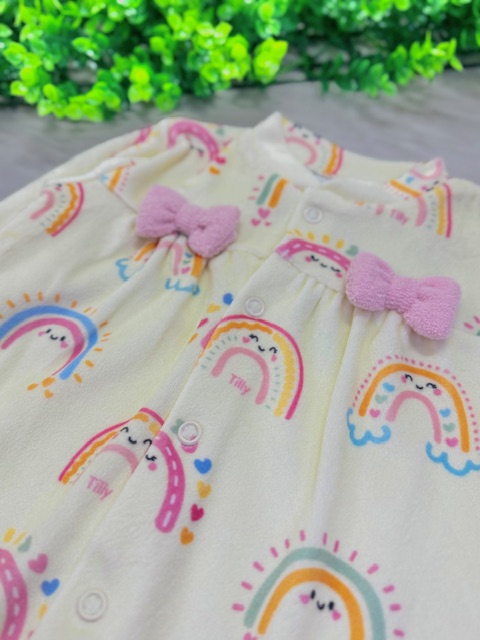 Macacão Tilly Baby – Arco-íris| TAM: RN - Imagem 2