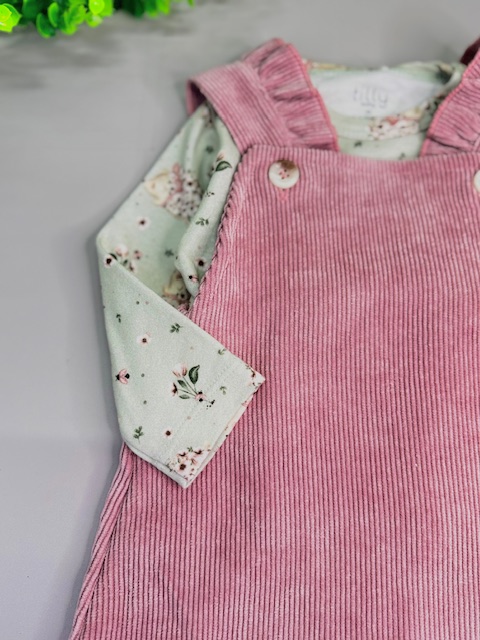 Jardineira + Body estampado Tilly-TAM:M - Imagem 3