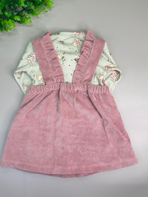 Jardineira + Body estampado Tilly-TAM:M - Imagem 2