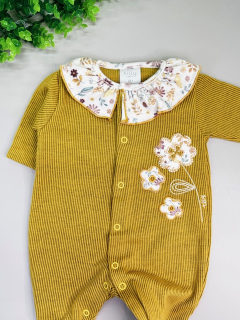 Macacão - Mostarda Tilly| TAM: RN - Imagem 3