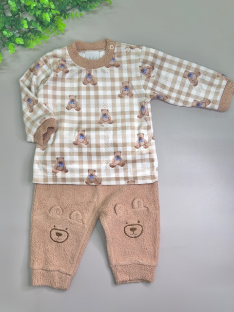 Conjunto Tilly Baby Blusa e Calça Ursinho-TAM:M - Imagem 2