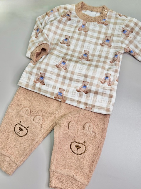 Conjunto Tilly Baby Blusa e Calça Ursinho-TAM:M - Imagem 5