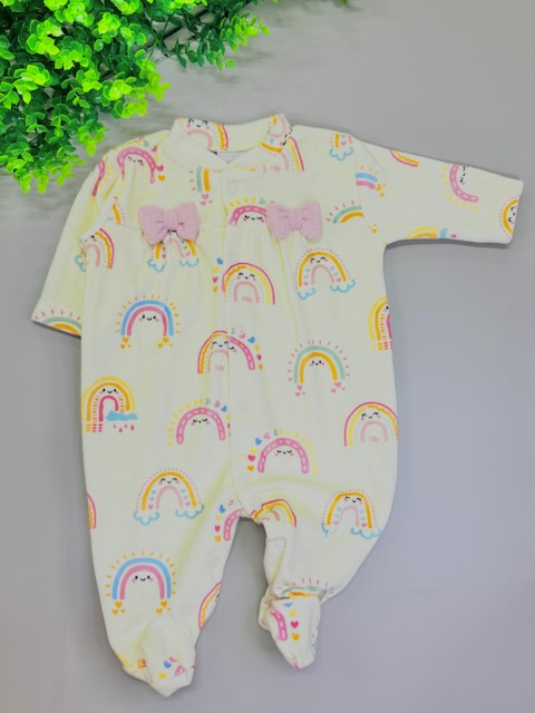 Macacão Tilly Baby – Arco-íris| TAM: RN