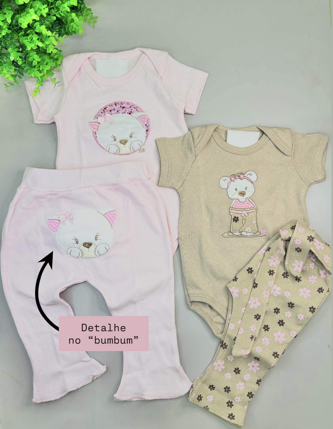 Kit 4 Peças 2 conjuntos – Conforto, Estilo e Qualidade - Imagem 2