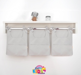 kit 3 organizadores-de quarto -porta fraldas - Imagem 3