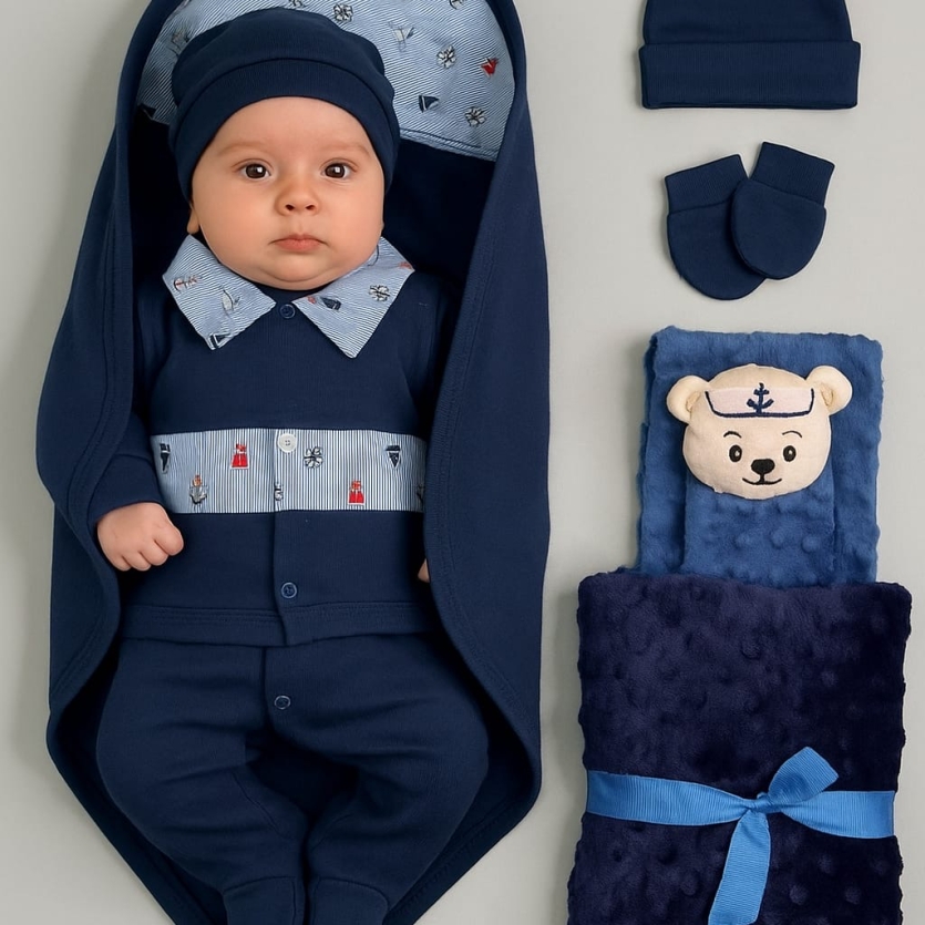 Saída de Maternidade Completa 7– Conforto, estilo e economia em um só kit