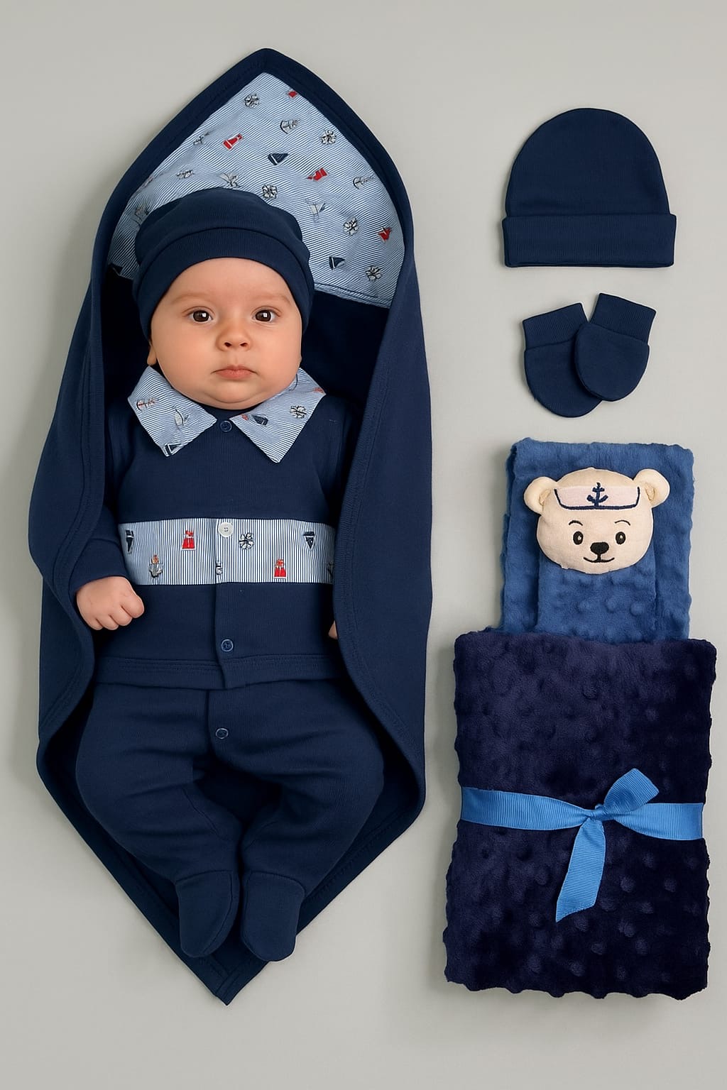 Saída de Maternidade Completa 7– Conforto, estilo e economia em um só kit