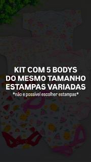 5 bodys canelados feminino manga curta-kit 5 unidades-100%algodao - Imagem 2