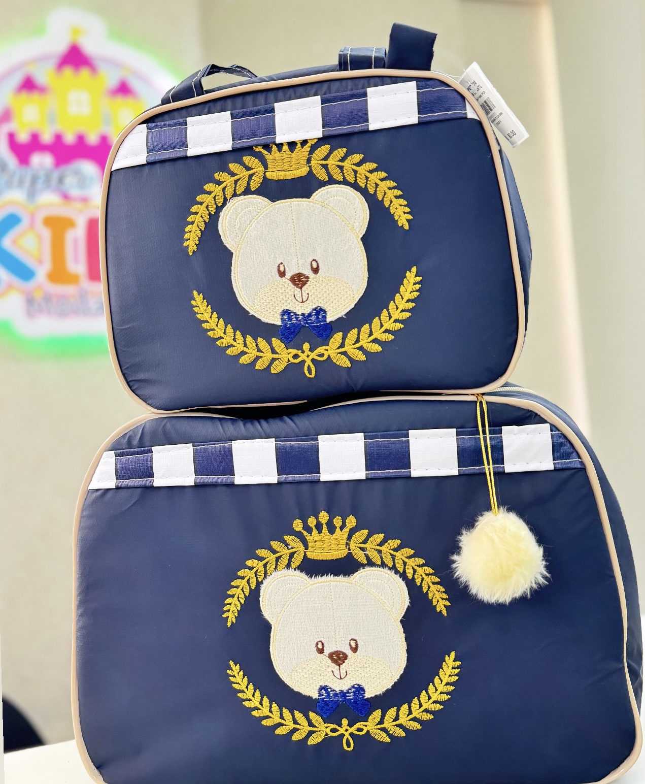 Kit Bolsa Maternidade 2 peças masculino – Elegância e Praticidade para Mamães - Imagem 10