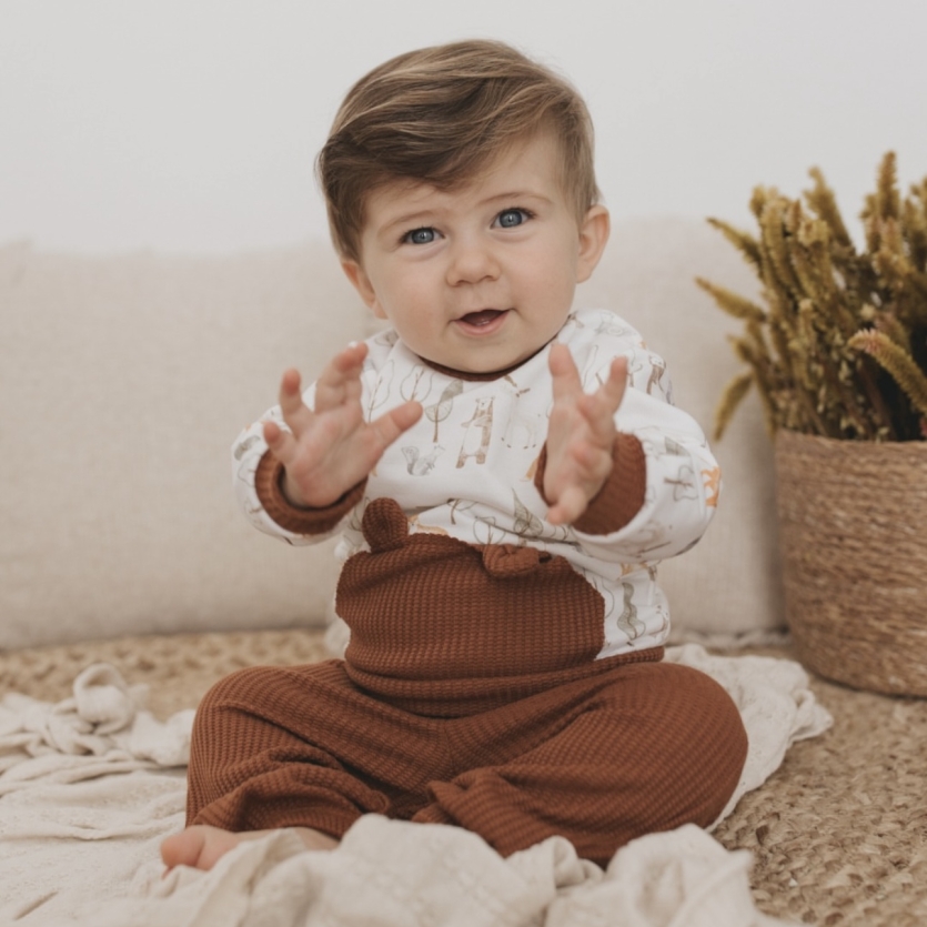 cunjunto canguru blusa e calça-M - tilly baby