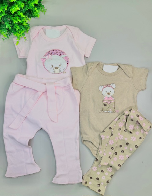 Kit 4 Peças 2 conjuntos – Conforto, Estilo e Qualidade - Imagem 4