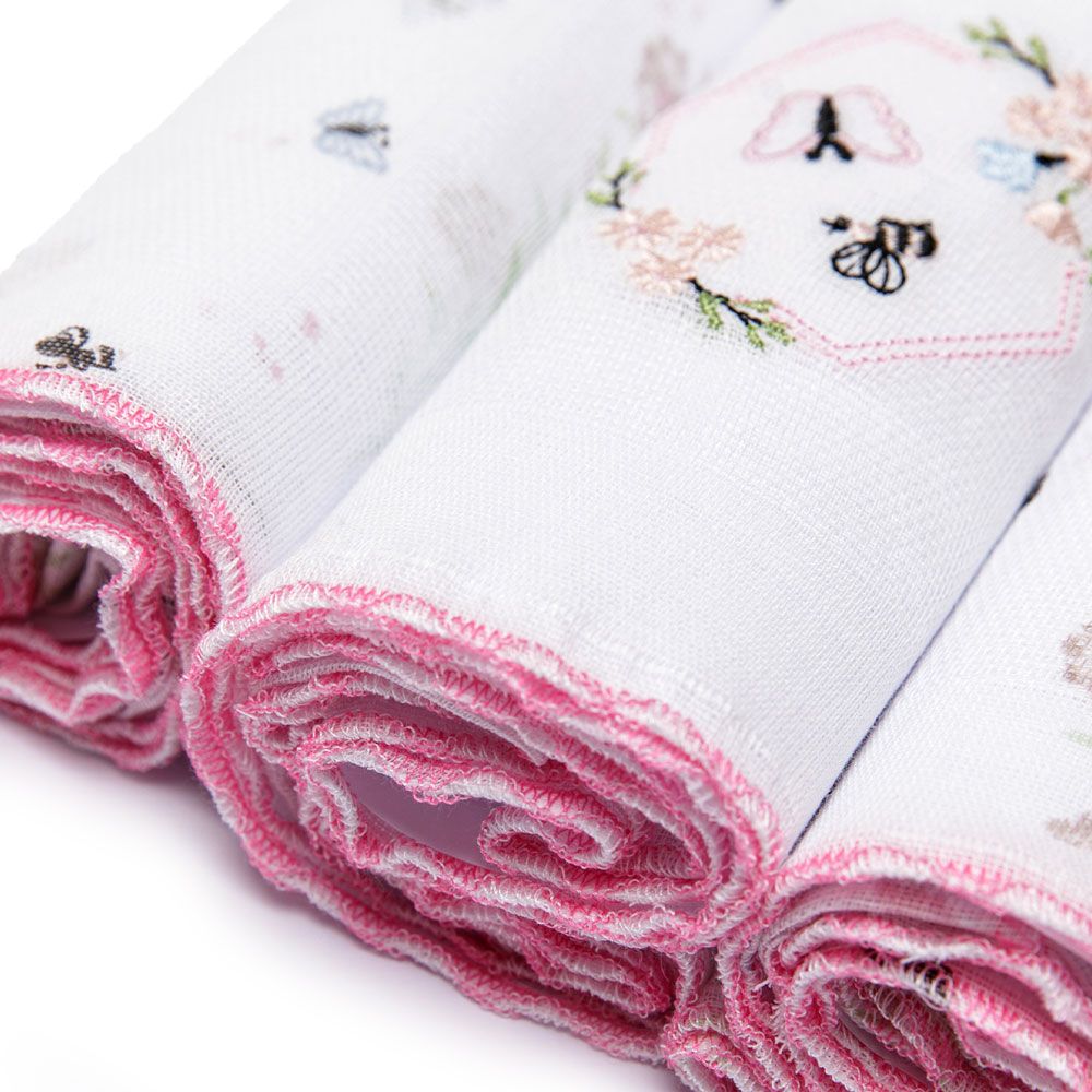 Kit Enxoval Bebê 7 Peças – Tema Borboleta – - Imagem 5