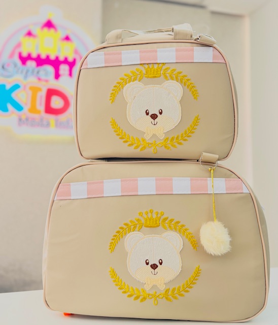 Kit Bolsa Maternidade 2 peças masculino – Elegância e Praticidade para Mamães - Imagem 6