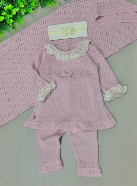 saida maternidade trico luxo-4 peças - Imagem 2