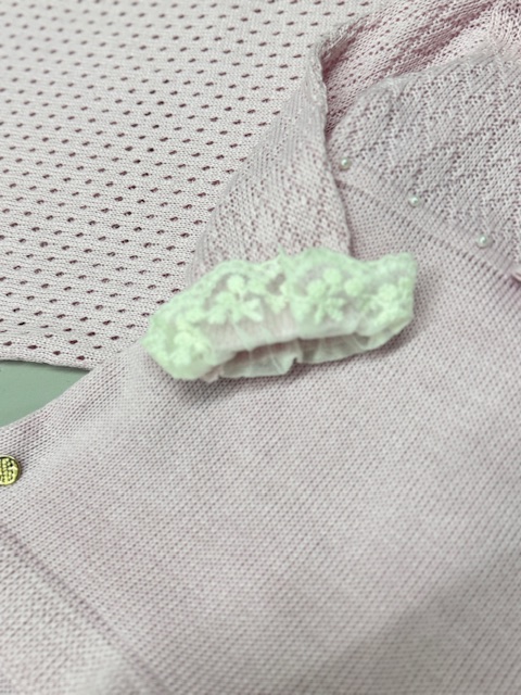 saida maternidade trico luxo-4 peças - Imagem 5