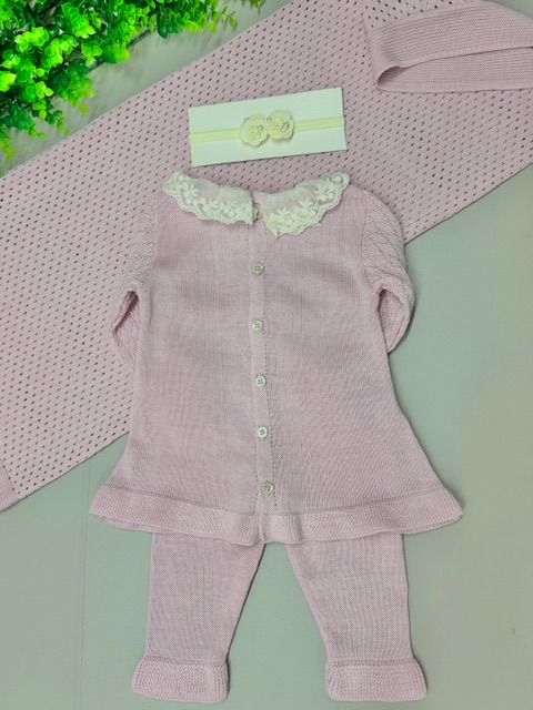 saida maternidade trico luxo-4 peças - Imagem 10