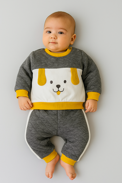conjunto tilly menino cachorrinho metalasse- M