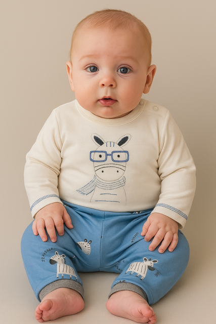 Conjunto Body + Calça Zebra Tilly baby| TAM: RN