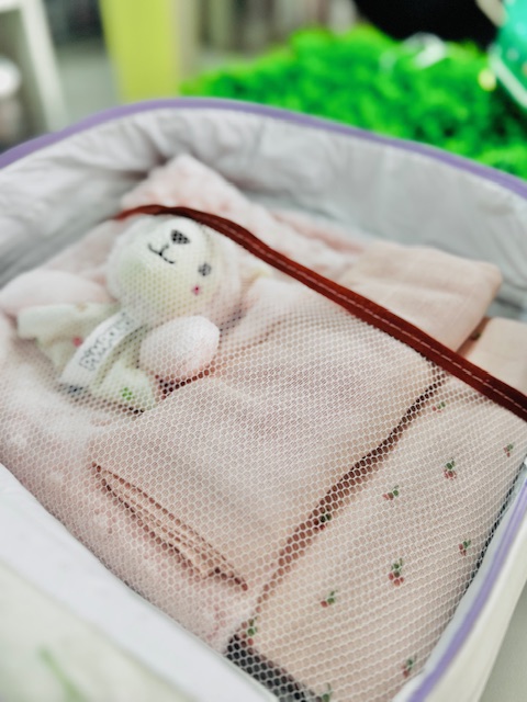 Kit Bolsa Maternidade 3 Peças – Mala + Mochila+trocador | Bordado | Material Impermeável e Super Resistente - Imagem 9