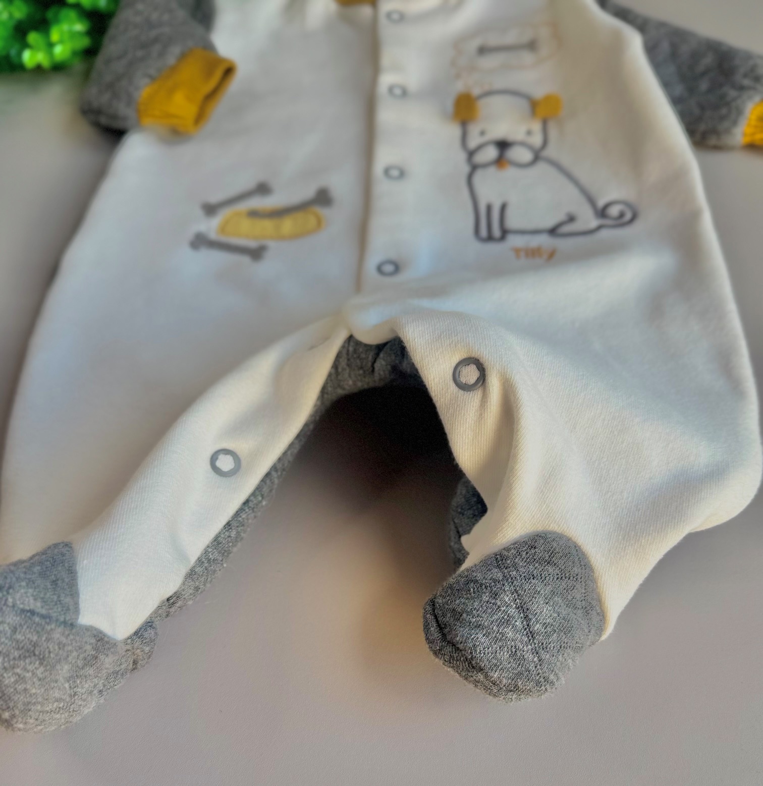 macacao tilly baby cachorrinho| TAM: RN - Imagem 3